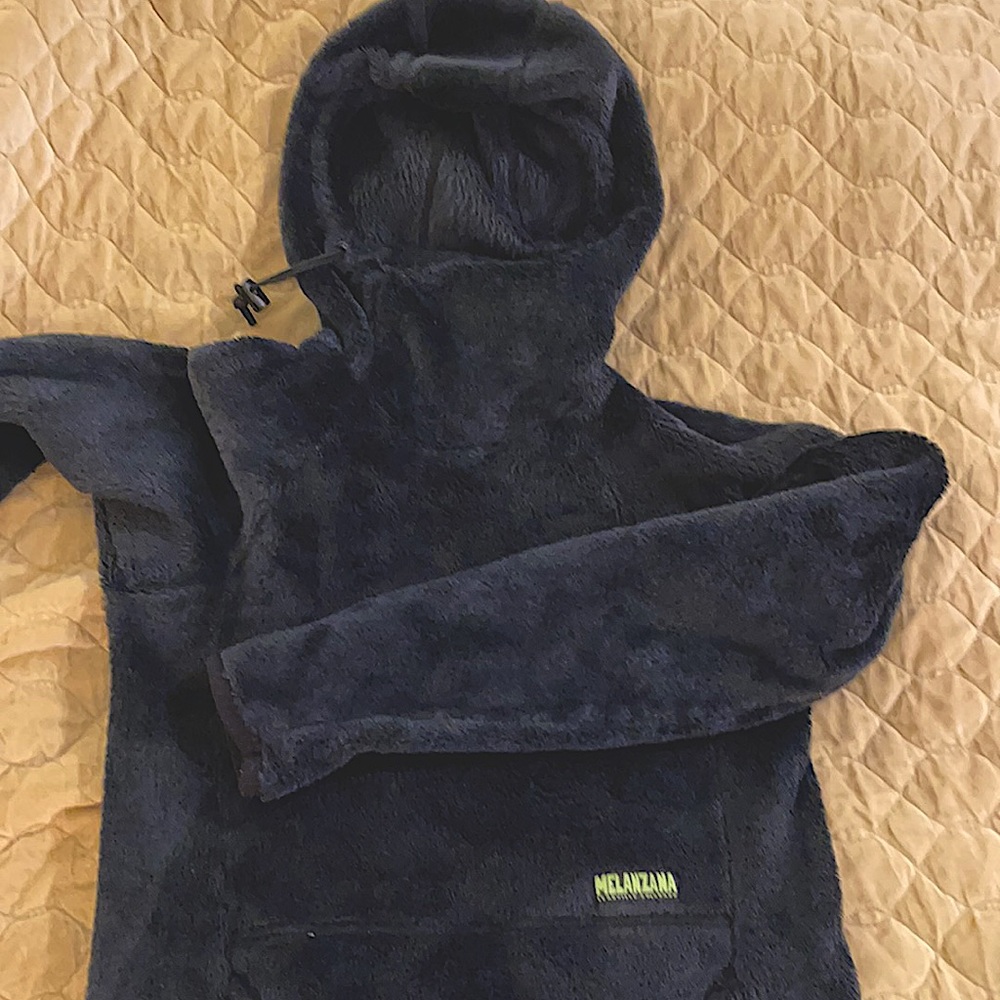 Melanzana High Loft hoodie - men’s S - in “Night” color